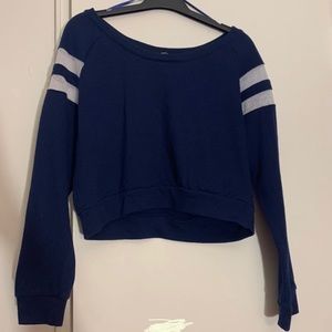 Cropped sweatshirt